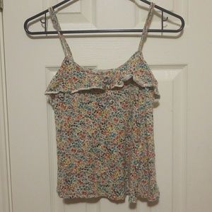 Floral tank top